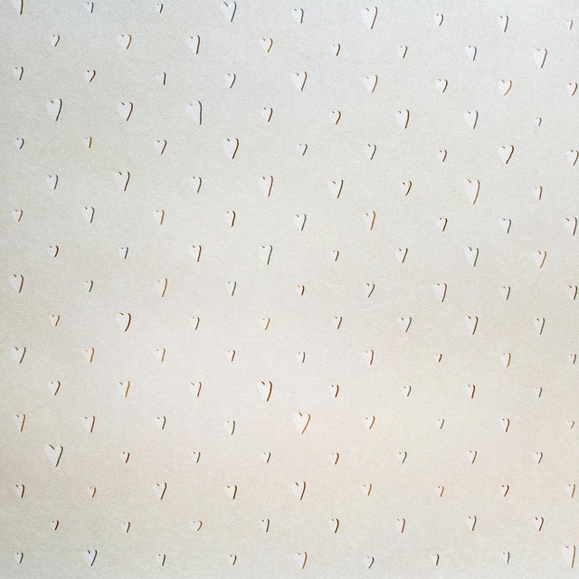 Galerie Hearts Cream Wallpaper
