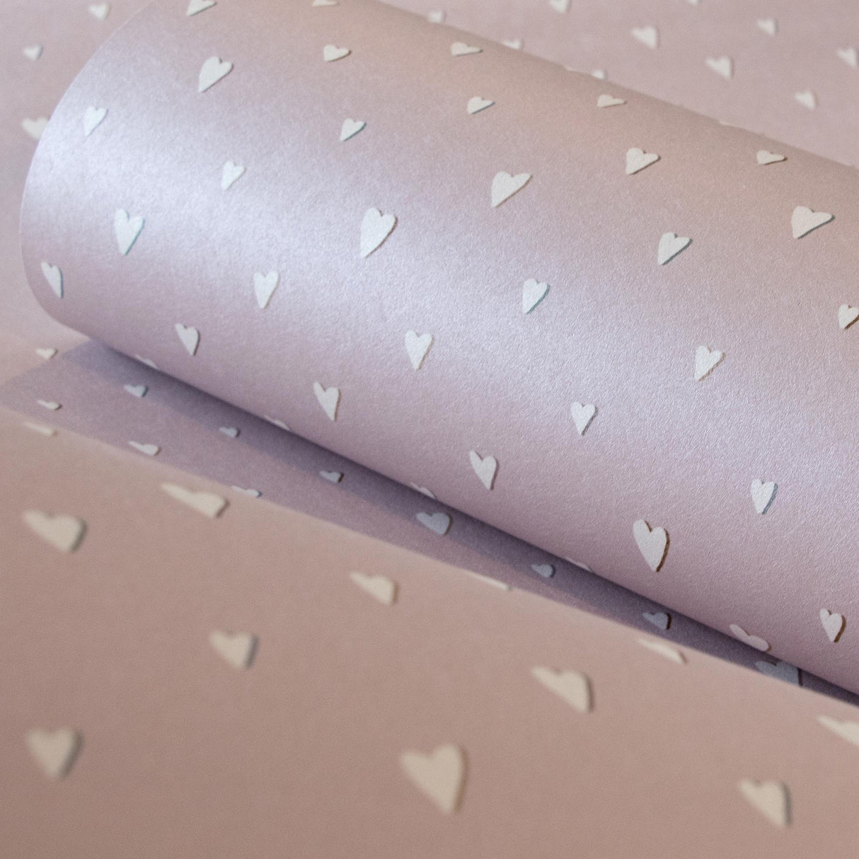 Galerie Hearts Pink Wallpaper