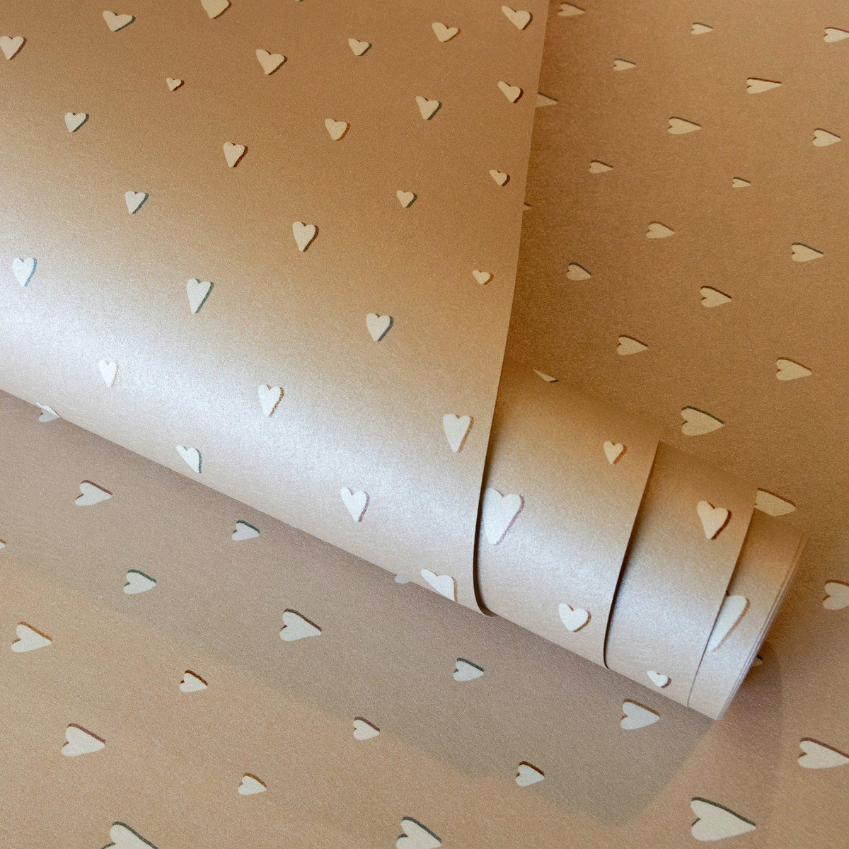 Galerie 26820 Great Kids Hearts Beige Wallpaper 26820 Beige Wallpaper