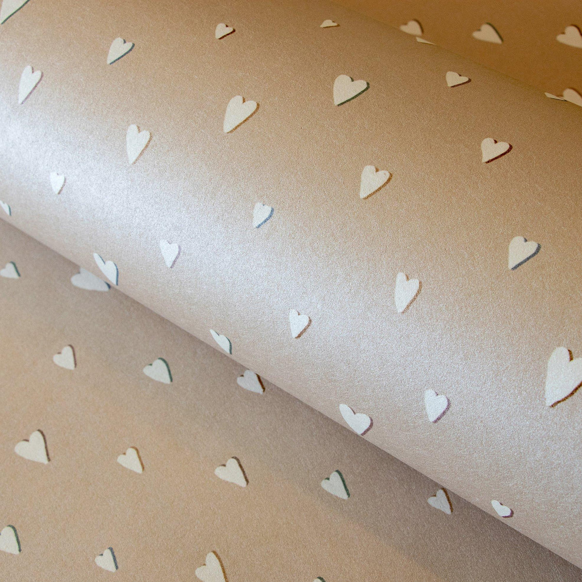 Galerie 26820 Great Kids Hearts Beige Wallpaper 26820 Beige Wallpaper
