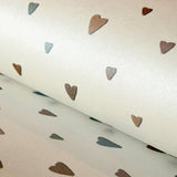Galerie 26814 Great Kids Coloured Hearts Cream Wallpaper 26814 Cream Wallpaper