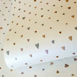 Galerie 26814 Great Kids Coloured Hearts Cream Wallpaper 26814 Cream Wallpaper