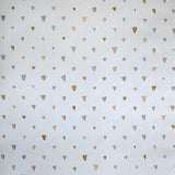 Galerie Coloured Hearts Silver Grey Wallpaper
