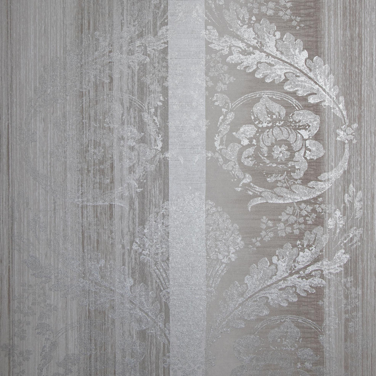 Galerie Nerites Silver Grey Wallpaper