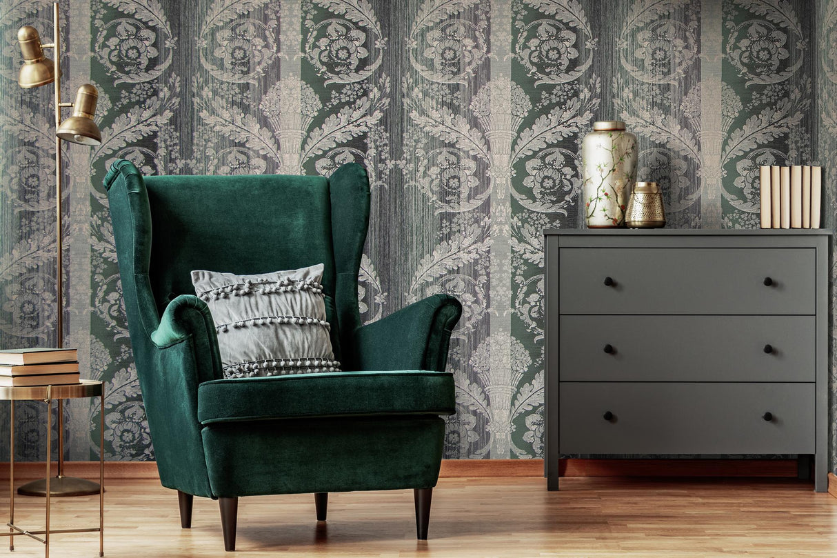 Galerie Nerites Green Wallpaper