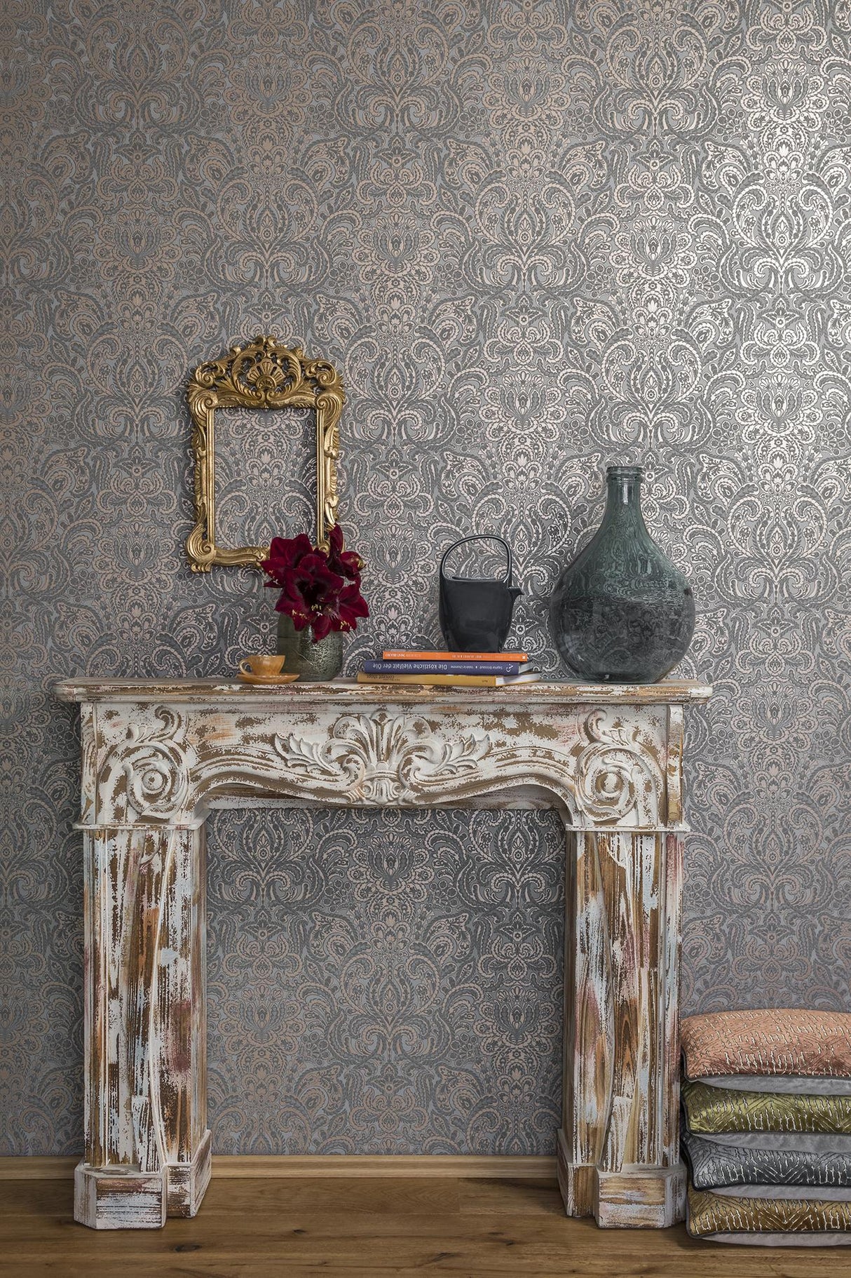 Galerie Ares Bronze Brown Wallpaper