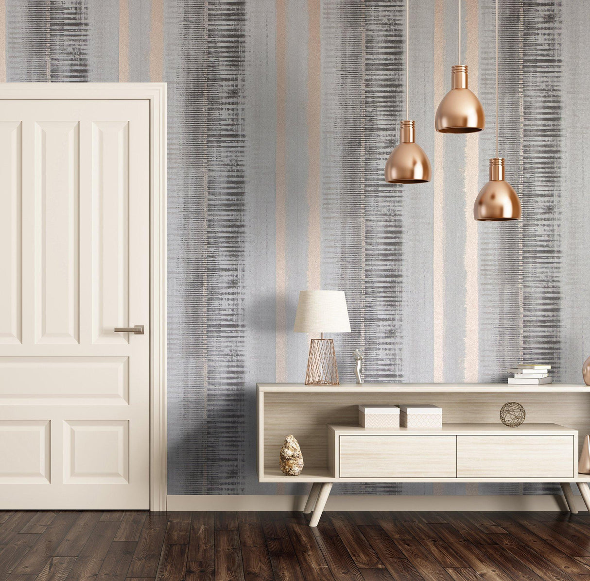 Galerie 64289 Adonea Hermes Silver Grey Wallpaper 64289 Silver Grey Wallpaper