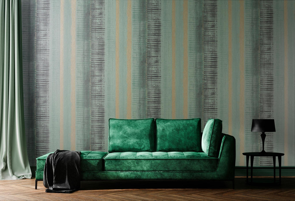 Galerie Hermes Green Wallpaper