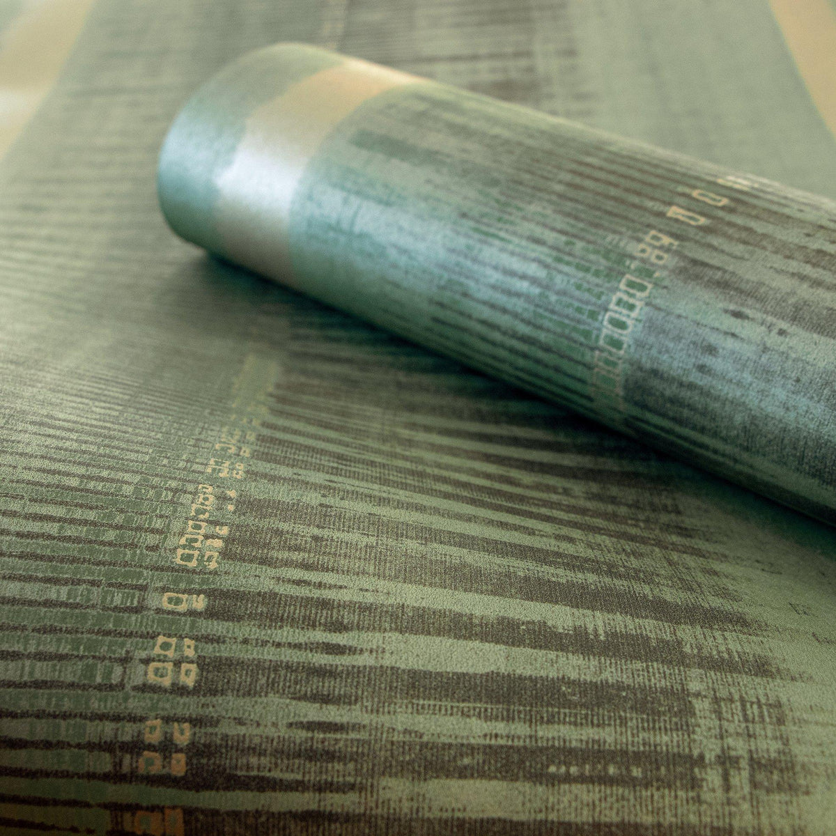 Galerie 64291 Adonea Hermes Green Wallpaper 64291 Green Wallpaper