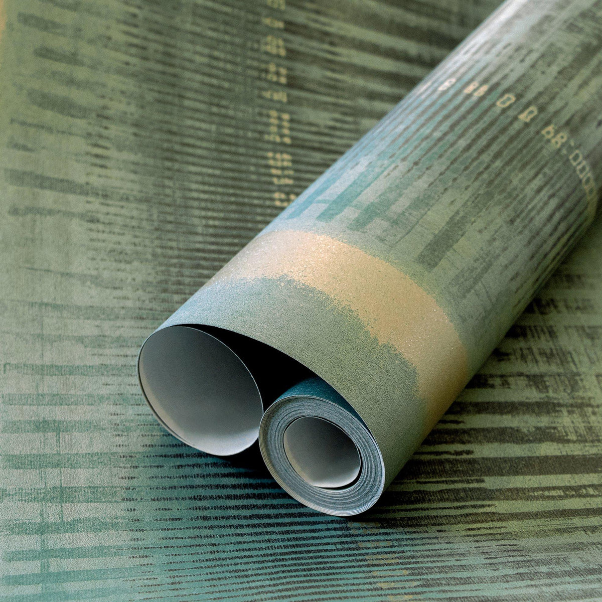 Galerie 64291 Adonea Hermes Green Wallpaper 64291 Green Wallpaper