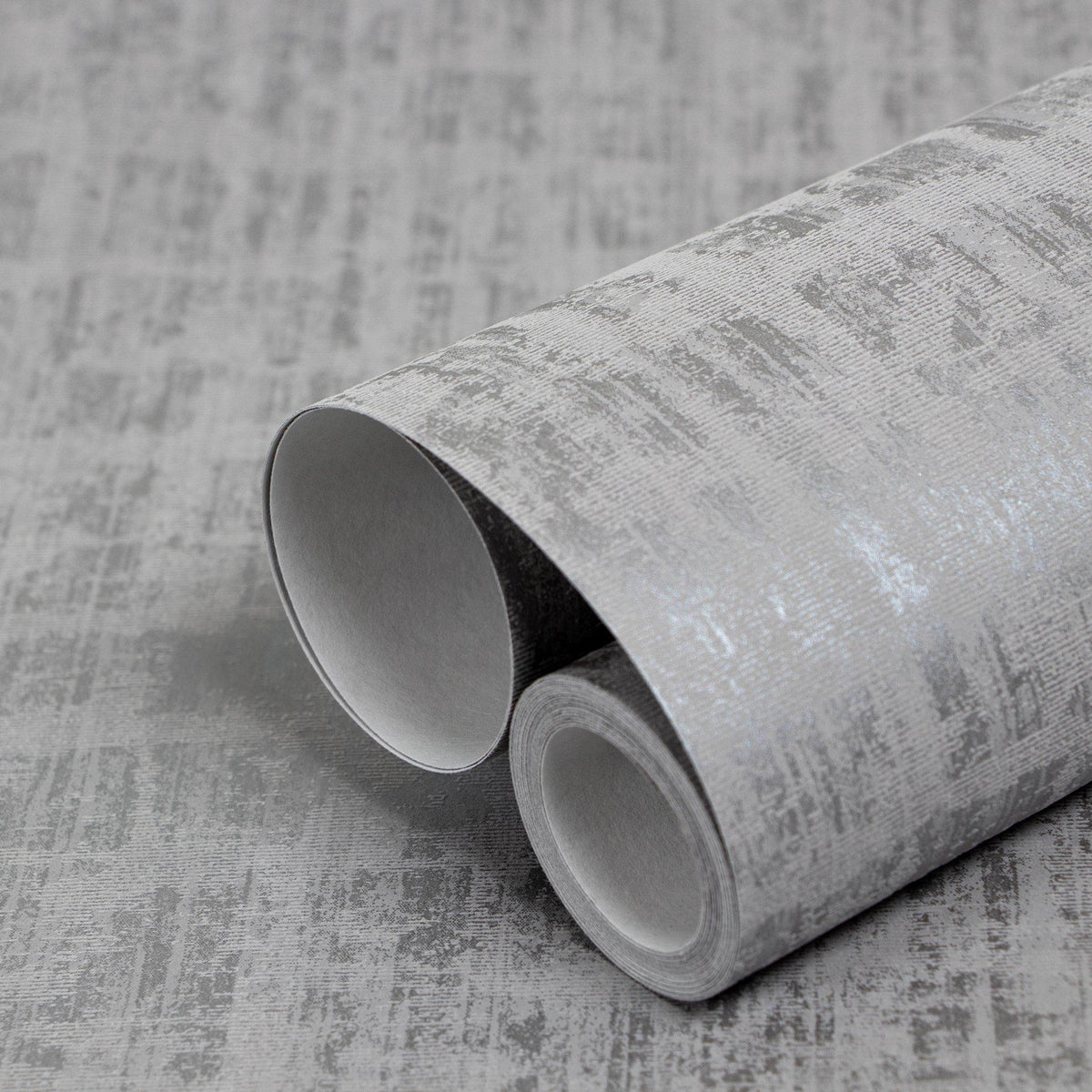 Galerie 64279 Adonea Zeus Silver Grey Wallpaper 64279 Silver Grey Wallpaper