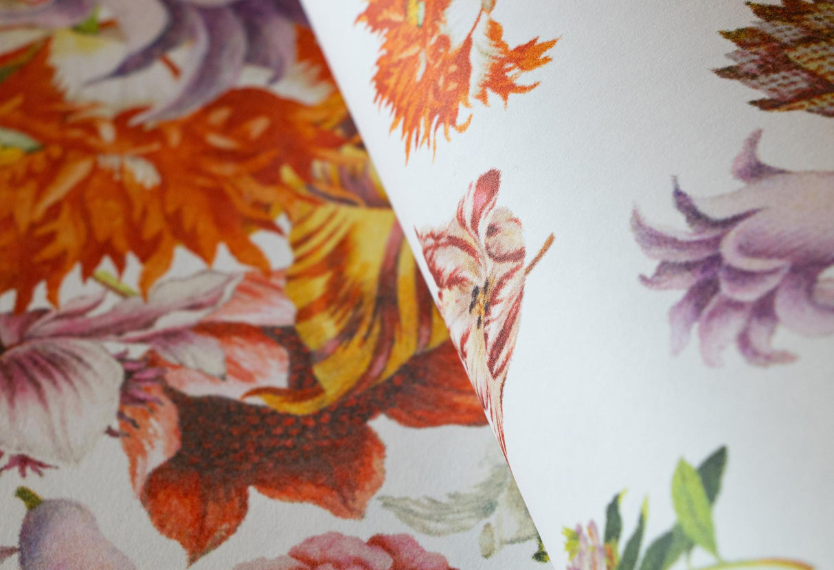 Galerie Flower Rain Multi-coloured Wallpaper