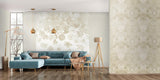 Galerie Flower Rain Beige Wallpaper