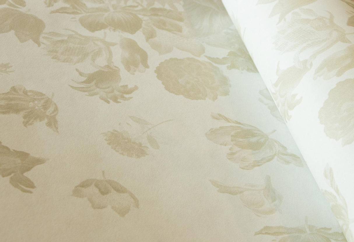 Galerie Flower Rain Beige Wallpaper