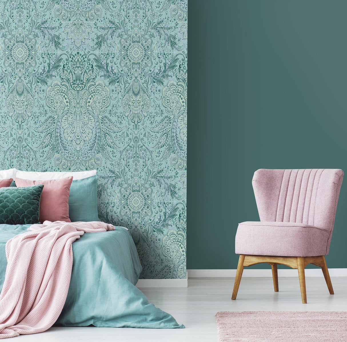 Galerie 26700 Tropical Tahiti Blue Wallpaper 26700 Blue Wallpaper