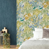 Galerie Tuvalu Blue Wallpaper