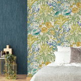 Galerie 26719 Tropical Tuvalu Blue Wallpaper 26719 Blue Wallpaper