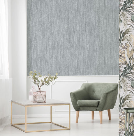 Galerie Tuvalu Silver Grey Wallpaper