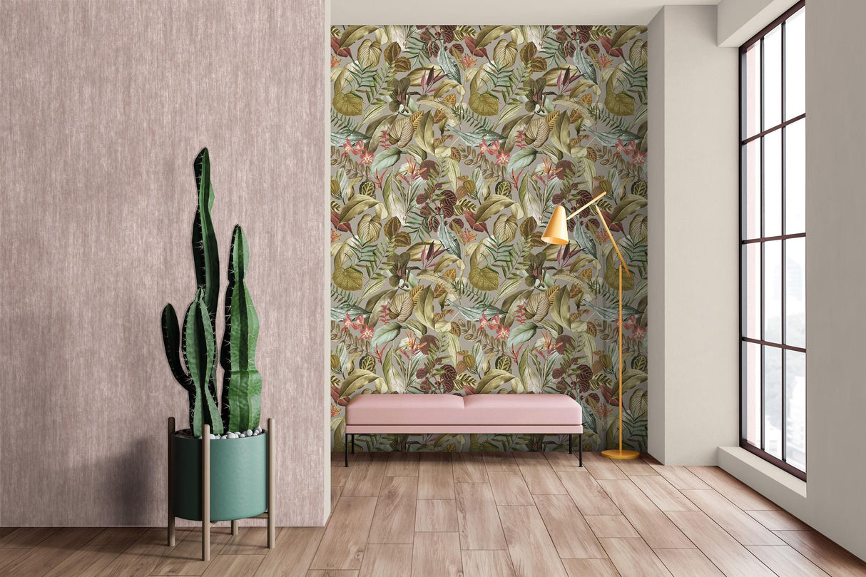 Galerie Kiribati Beige Wallpaper