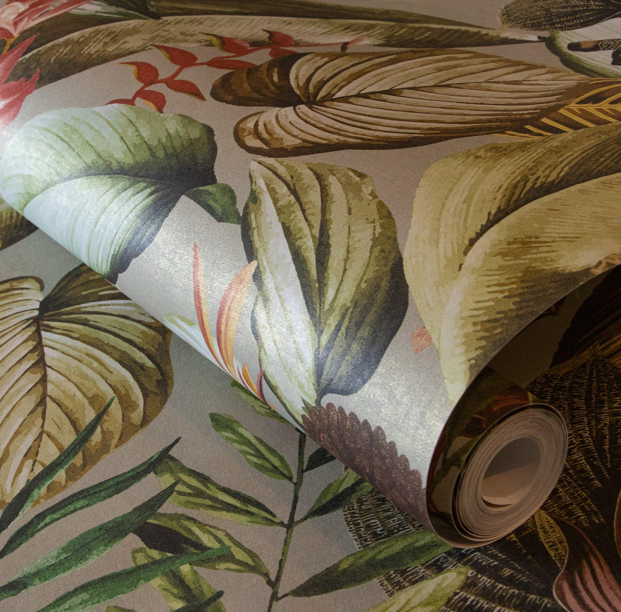 Galerie 26738 Tropical Kiribati Beige Wallpaper 26738 Beige Wallpaper