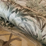 Galerie 26735 Tropical Bora Bora Silver Grey Wallpaper 26735 Silver Grey Wallpaper