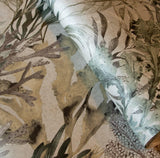 Galerie 26735 Tropical Bora Bora Silver Grey Wallpaper 26735 Silver Grey Wallpaper