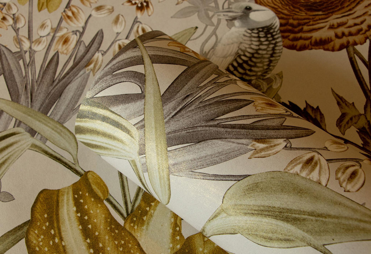Galerie Moorea Beige Wallpaper