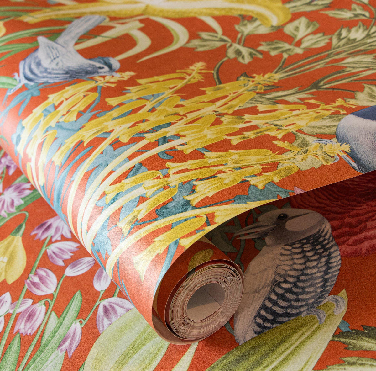 Galerie 26732 Tropical Moorea Orange Wallpaper 26732 Orange Wallpaper