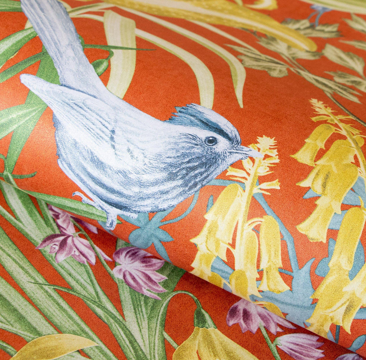 Galerie 26732 Tropical Moorea Orange Wallpaper 26732 Orange Wallpaper