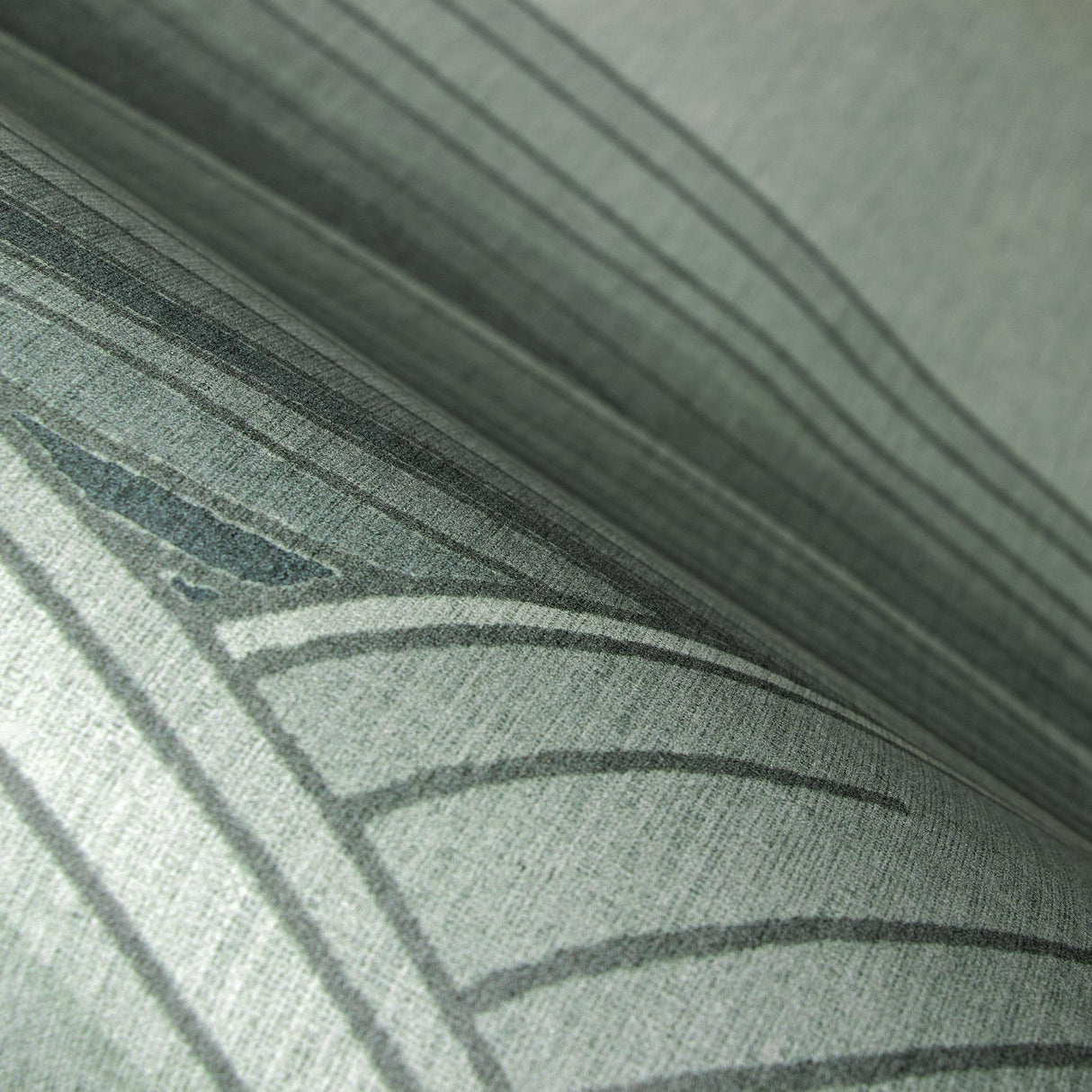 Galerie Waves Green Wallpaper
