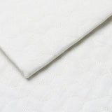 Schumacher Arles Embroidery Oyster Fabric