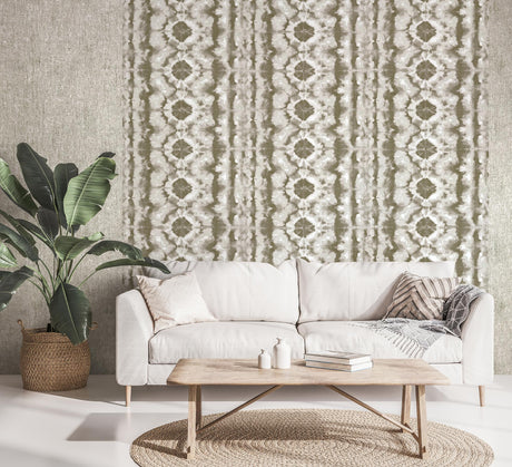 Galerie Batik Bronze Brown Wallpaper