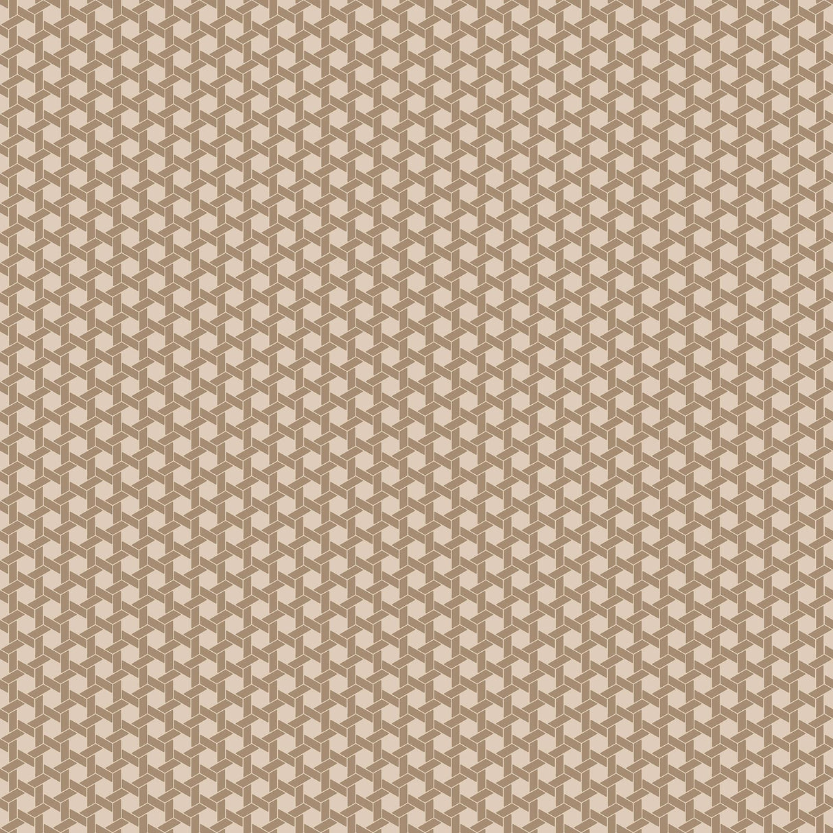 Galerie Geo Hex Beige Wallpaper