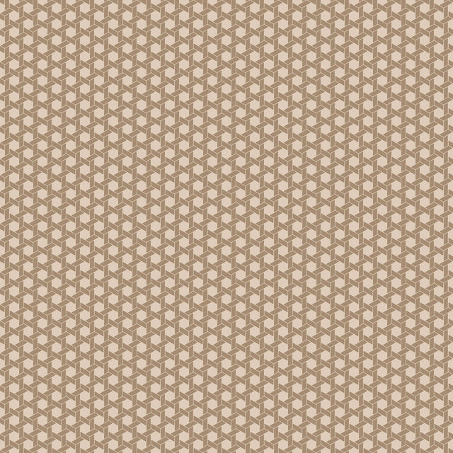 Galerie Geo Hex Beige Wallpaper