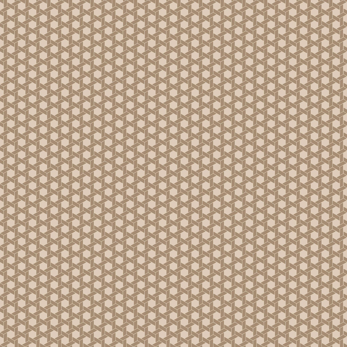Galerie Geo Hex Beige Wallpaper