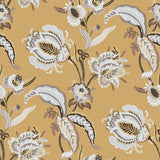 Galerie Abstract Floral Gold Wallpaper