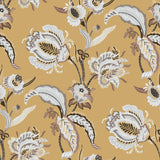 Galerie Abstract Floral Gold Wallpaper