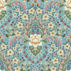 Galerie Floral Damask Blue Wallpaper
