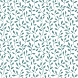 Galerie Trailing Leaf Blue Wallpaper