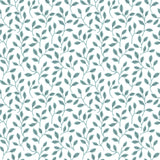 Galerie Trailing Leaf Blue Wallpaper