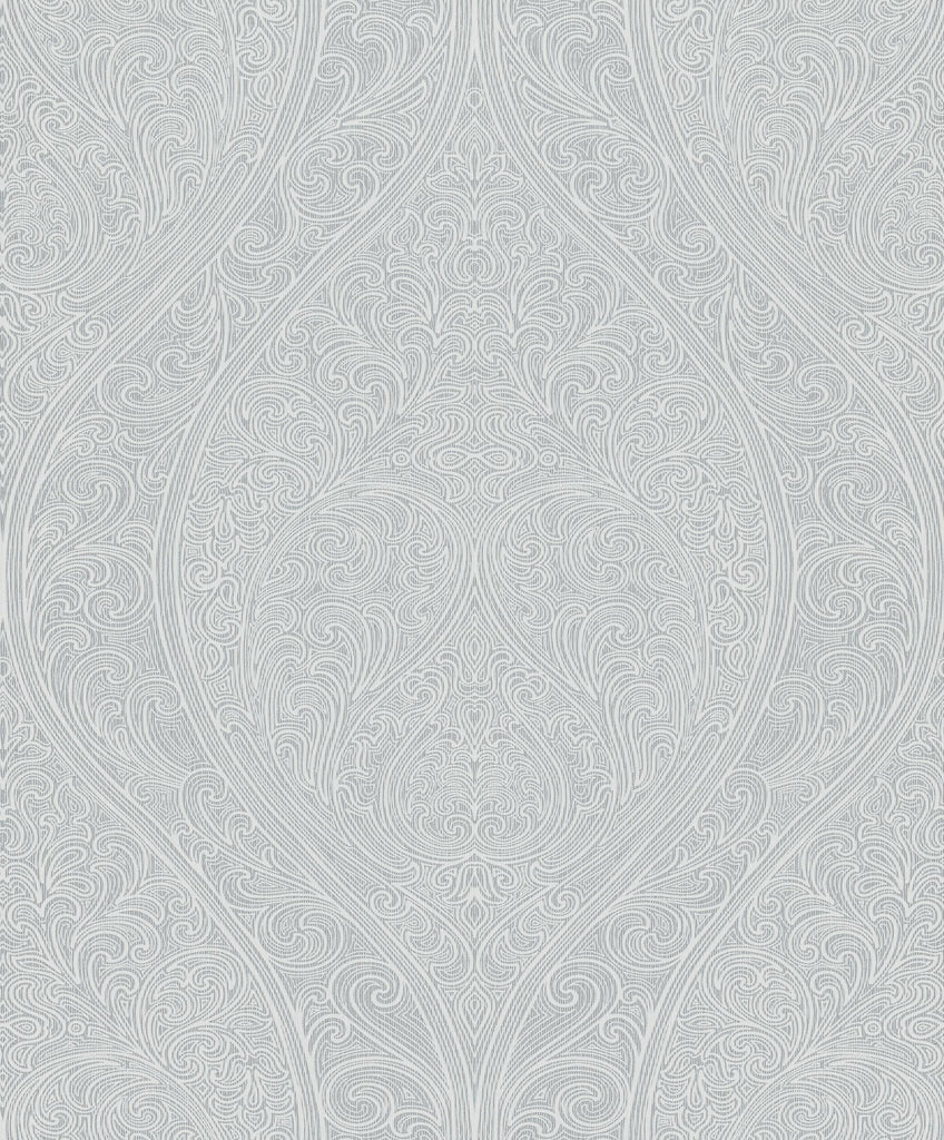 Galerie Art Nouveau Silver Grey Wallpaper