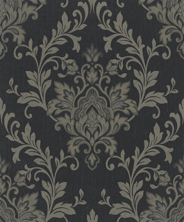 Galerie Ornamental Black Wallpaper