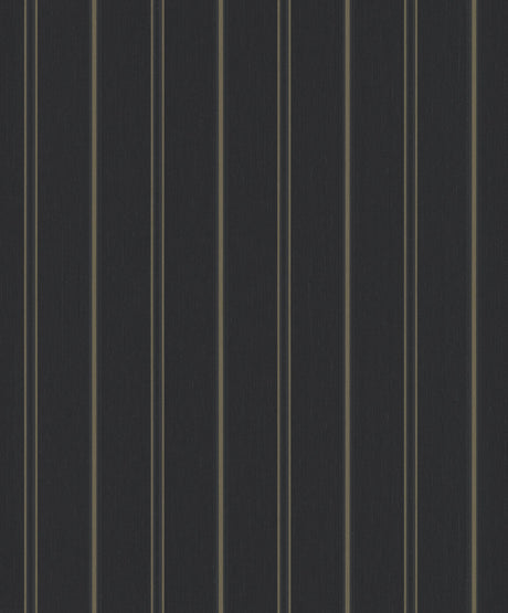 Galerie Stripes Black Wallpaper