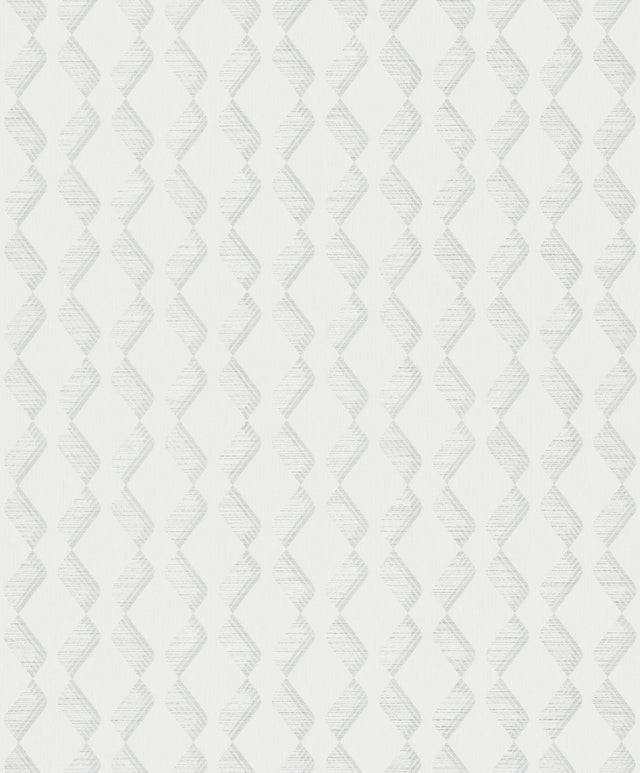 Galerie ZigZag White Wallpaper