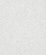 Galerie Leaves White Wallpaper