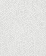 Galerie Leaves White Wallpaper