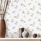 Galerie Bocciolo Blu Beige Wallpaper