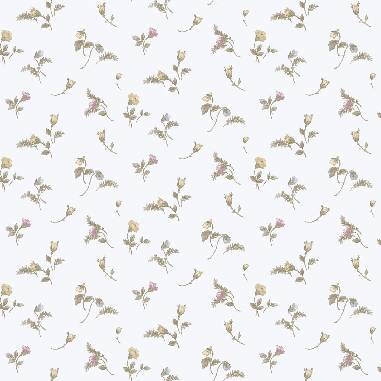 Galerie Bocciolo Blu Beige Wallpaper