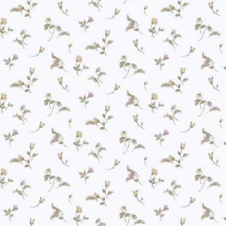 Galerie Bocciolo Blu Beige Wallpaper