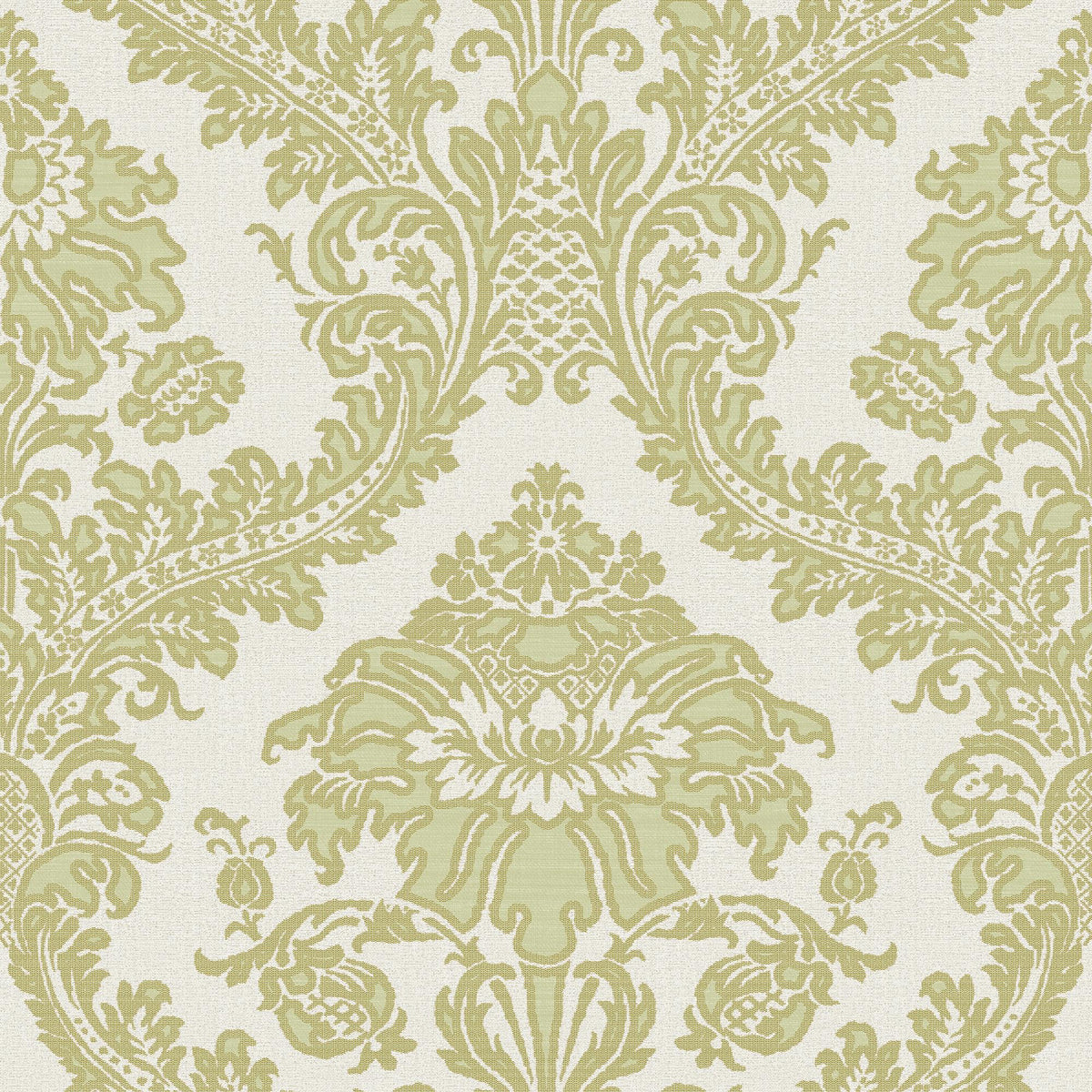 Galerie Damasco Superior Green Wallpaper